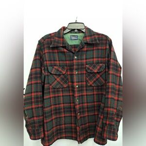 Pendleton Woolen Mills Plaid Shirt - Red, Green, Blue Woman’s XL